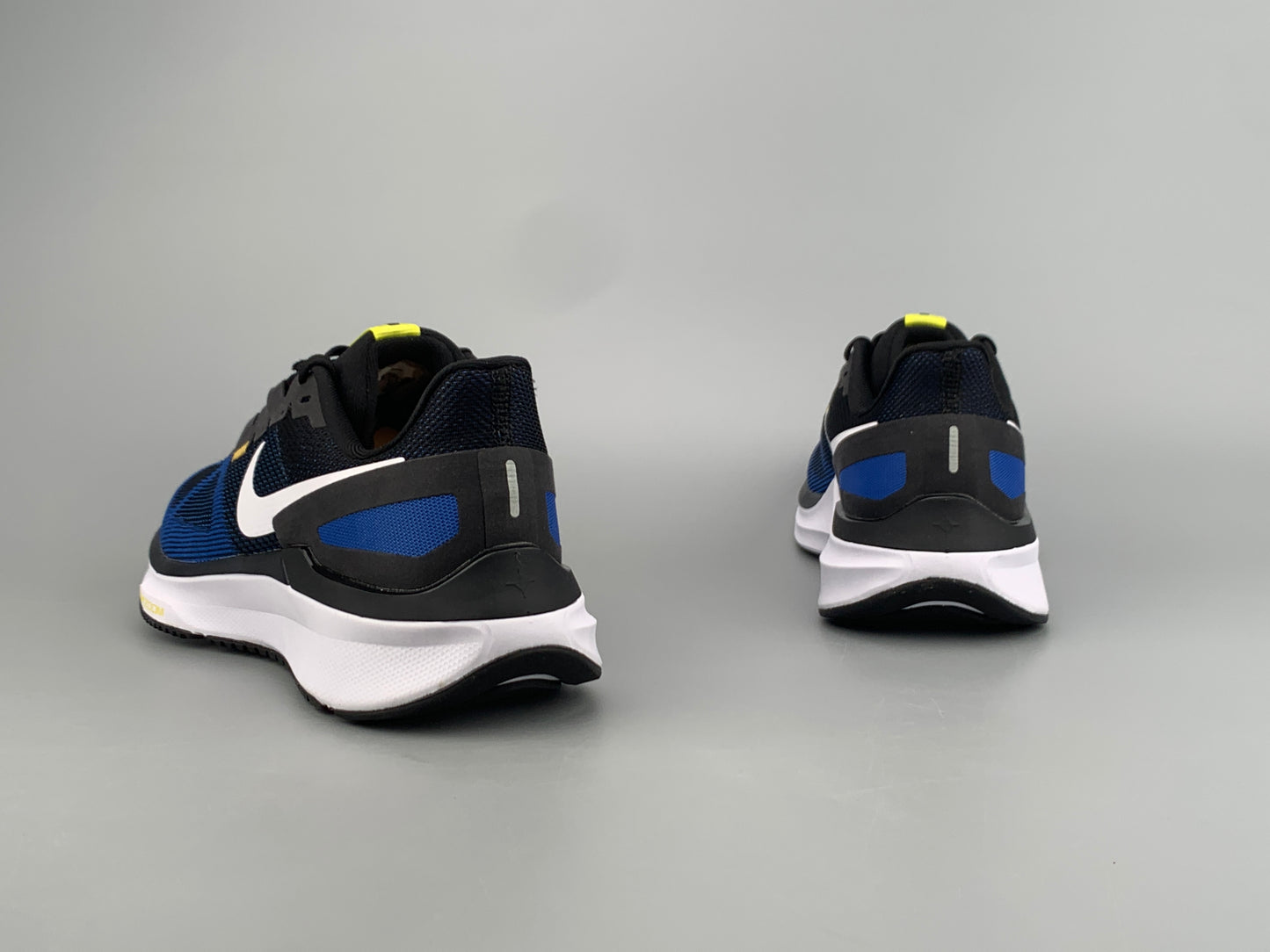 Nike Structure 23 Running Shoes - Blue/Black/Yellow