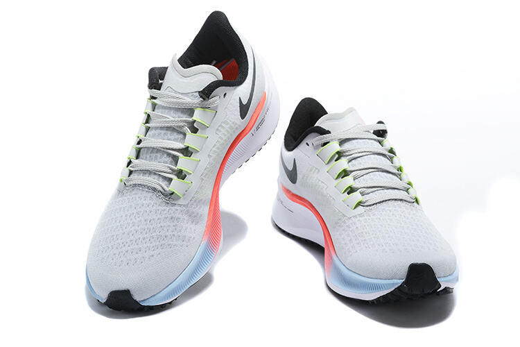 Nike Air Zoom Pegasus 37 Running Shoes - White/Volt/Infrared