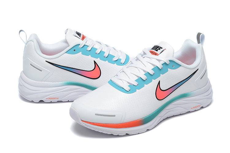 Nike ZoomX Downshifter Men’s Running Shoes – White/Teal Sunset Gradient
