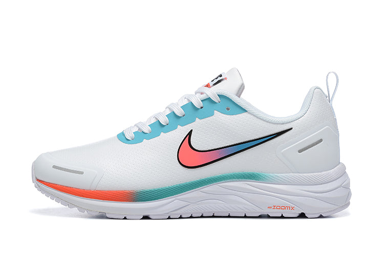 Nike ZoomX Downshifter Men’s Running Shoes – White/Teal Sunset Gradient