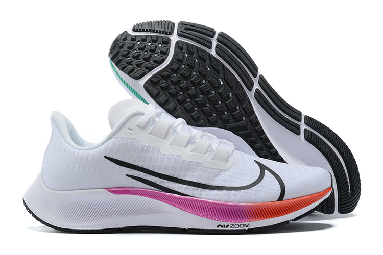 Nike Air Zoom Pegasus 37 Men’s Running Shoes – White/Multicolor