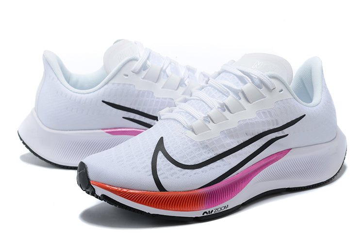 Nike Air Zoom Pegasus 37 Men’s Running Shoes – White/Multicolor