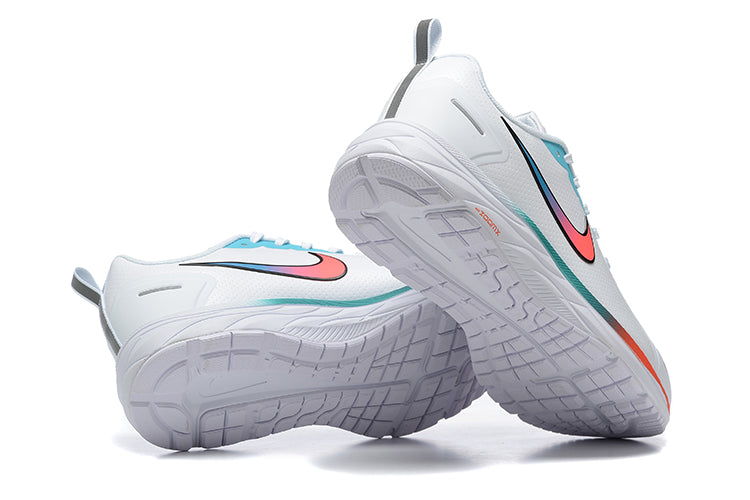Nike ZoomX Downshifter Men’s Running Shoes – White/Teal Sunset Gradient