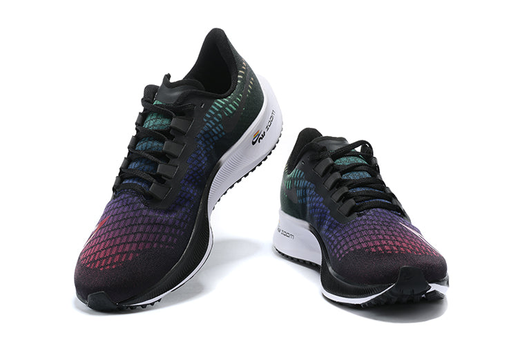 Nike Air Zoom Pegasus 37 Men’s Running Shoes – Black/Multicolor Gradient