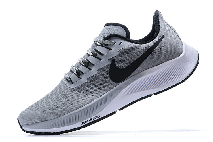 Nike Air Zoom Pegasus 37 Running Shoes - Light Grey/Black
