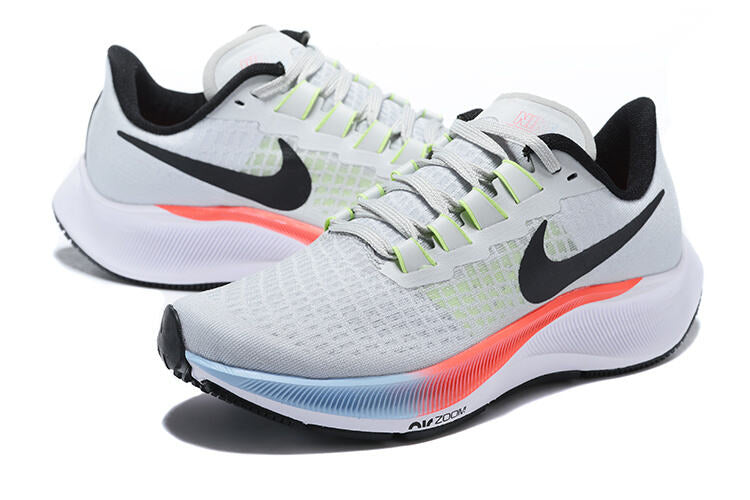 Nike Air Zoom Pegasus 37 Running Shoes - White/Volt/Infrared