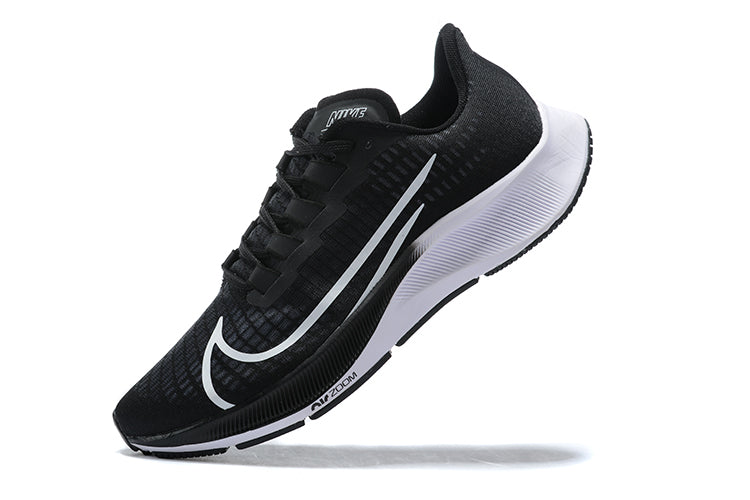 Nike Air Zoom Pegasus 37 Men’s Running Shoes – Black/White Swoosh