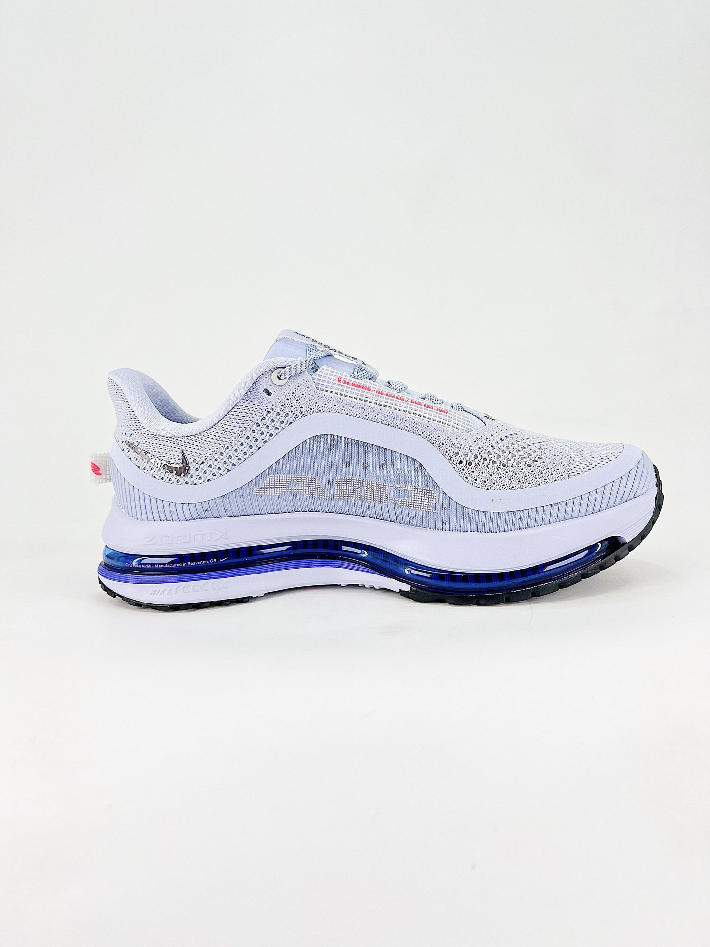 Nike Air ZoomX Vista Men’s Running Shoes – White/Blue Glow
