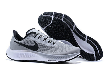 Nike Air Zoom Pegasus 37 Running Shoes - Light Grey/Black