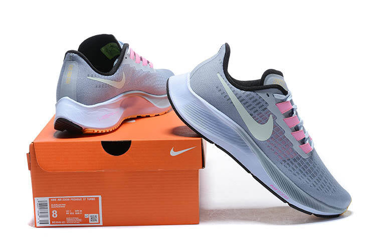 Nike Air Zoom Pegasus 37 Running Shoes - Blue/Pink