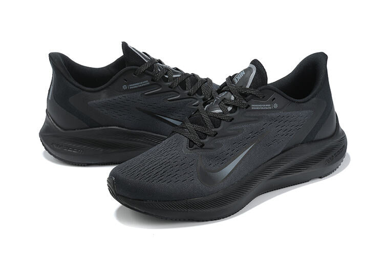 Nike Air Zoom Winflo 9 Running Shoes - Triple Black
