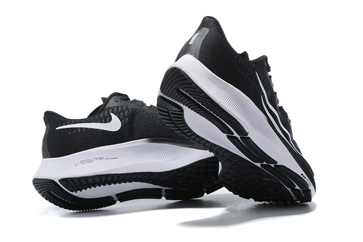 Nike Air Zoom Pegasus 37 Men’s Running Shoes – Black/White Swoosh