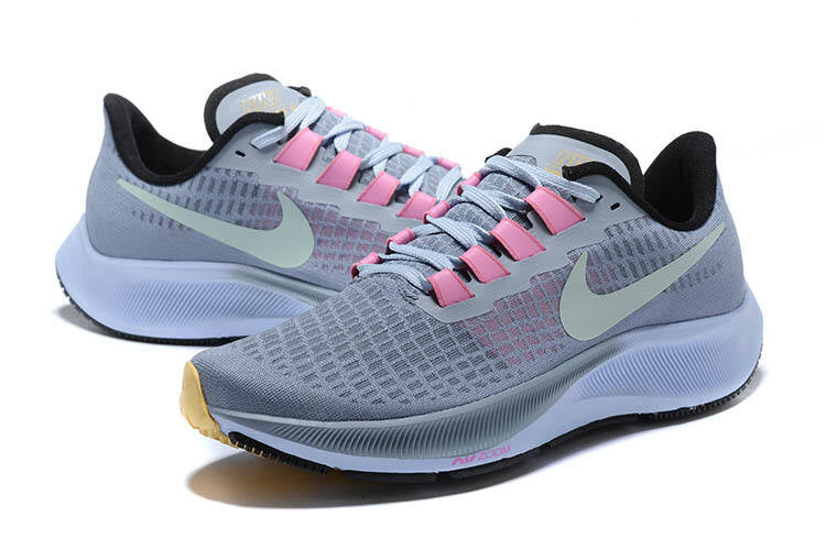 Nike Air Zoom Pegasus 37 Running Shoes - Blue/Pink
