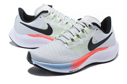 Nike Air Zoom Pegasus 37 Running Shoes - White/Volt/Infrared