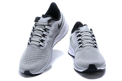 Nike Air Zoom Pegasus 37 Running Shoes - Light Grey/Black