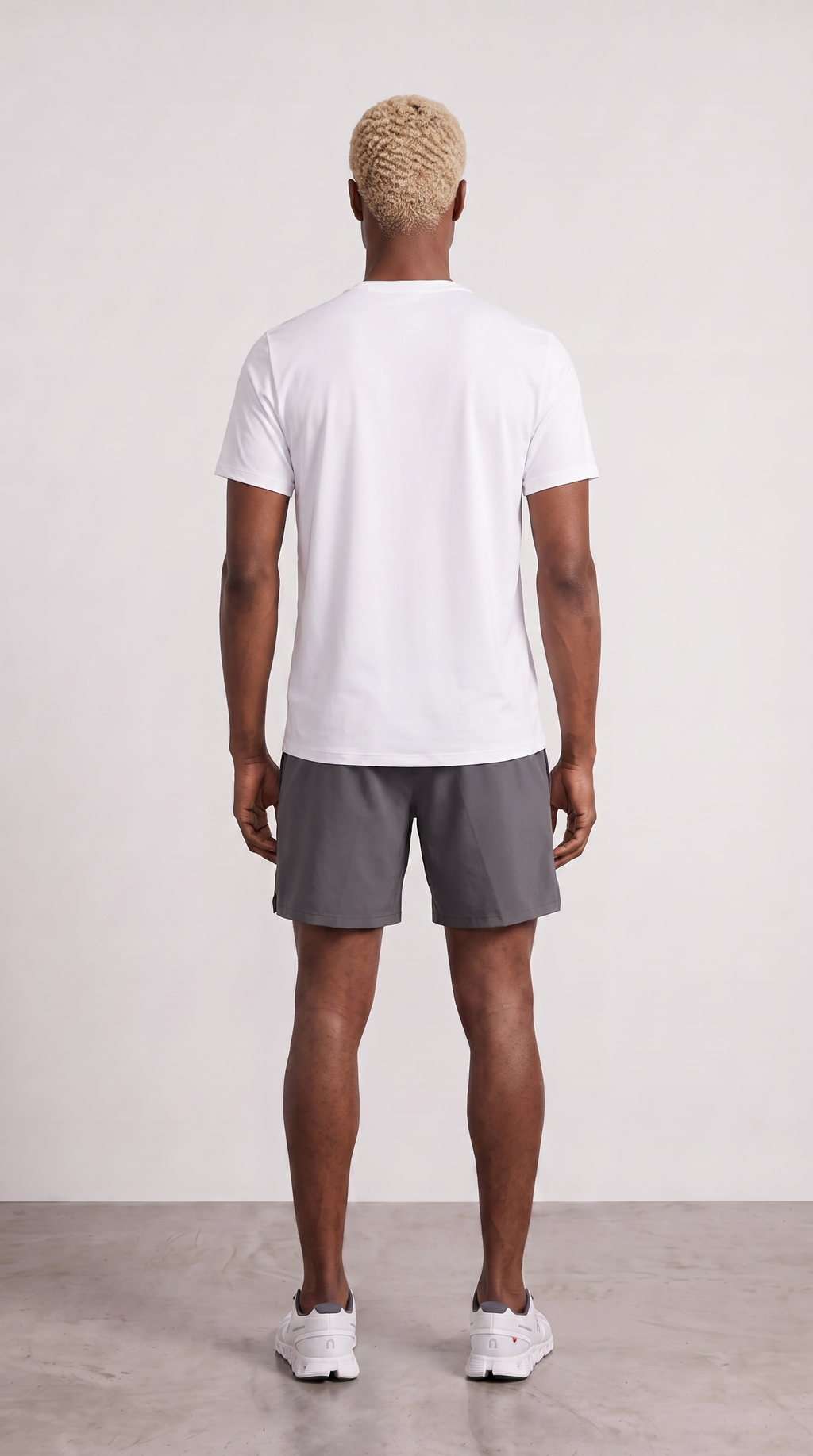 Men's Motion Performance Sports Set – Arctic White / Graphite
