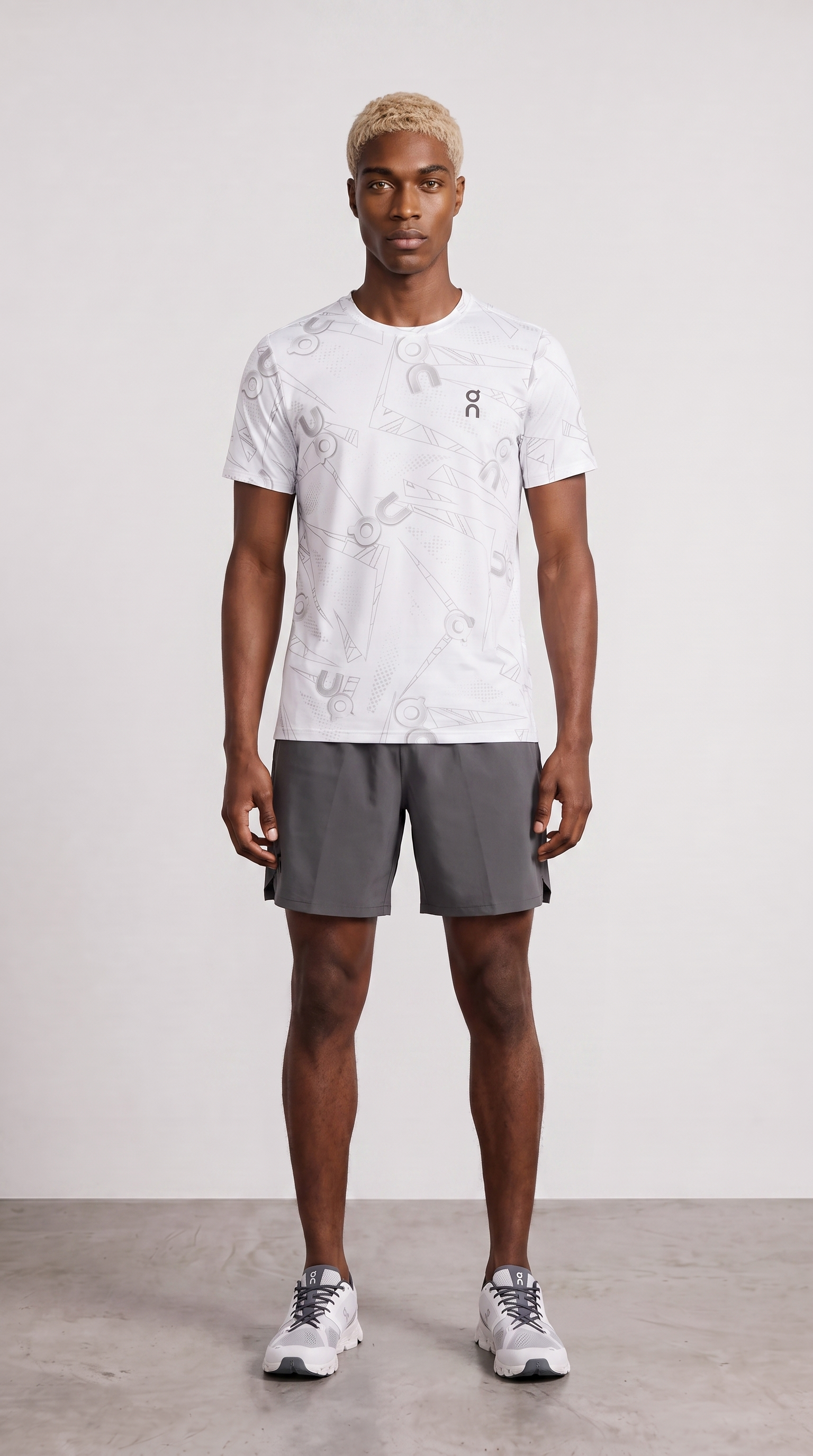 Men's Motion Performance Sports Set – Arctic White / Graphite
