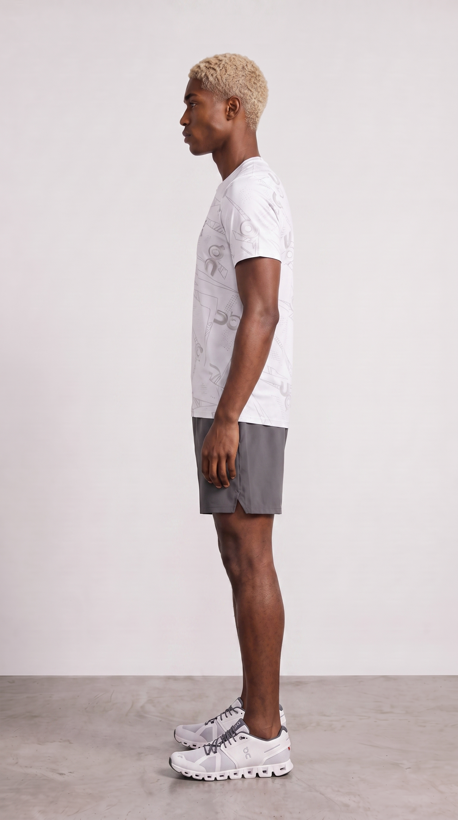 Men's Motion Performance Sports Set – Arctic White / Graphite