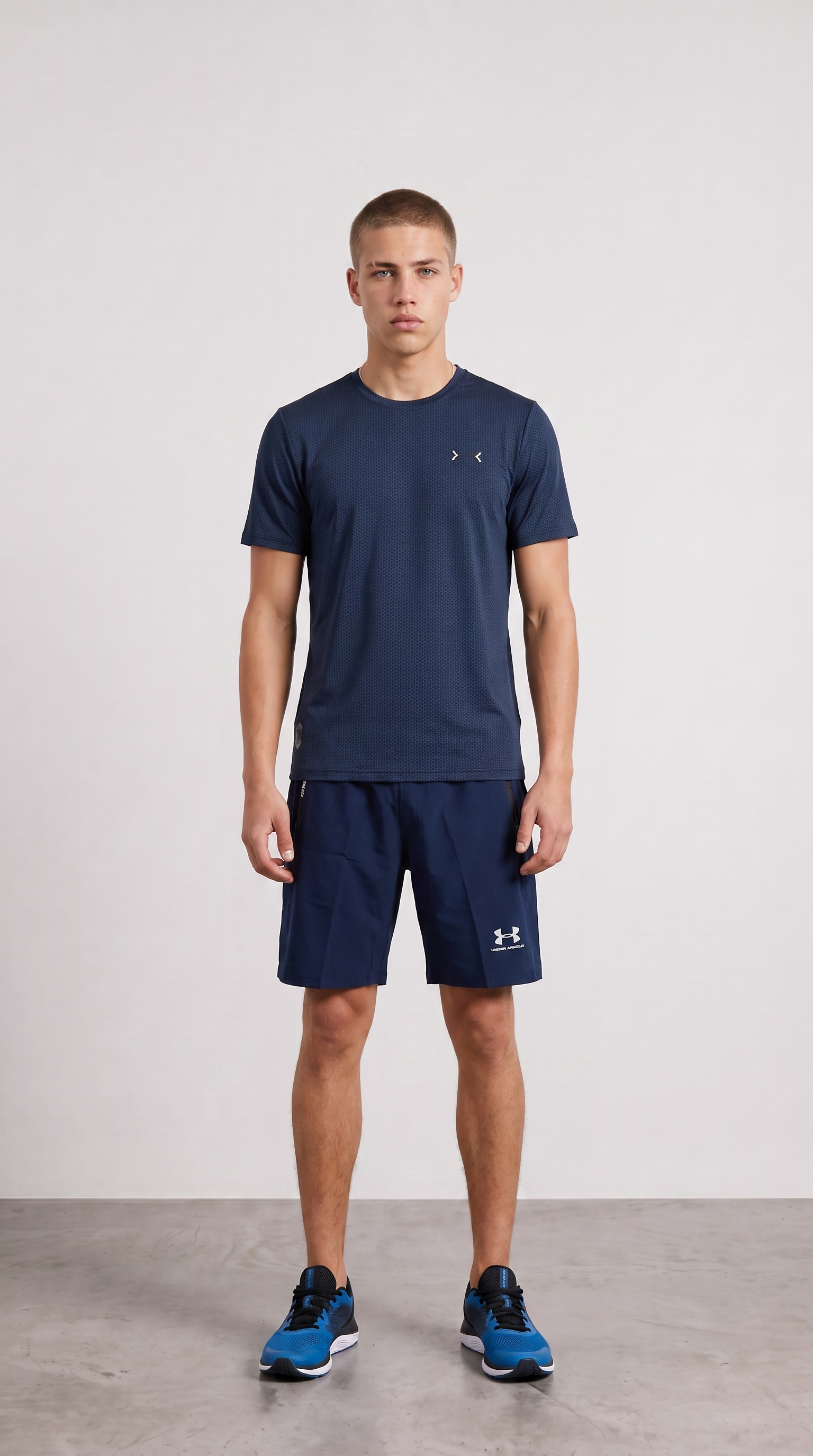 Under Armour Navy Blue Sports Set
