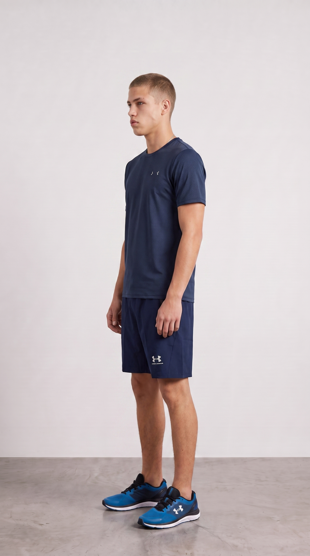 Under Armour Navy Blue Sports Set