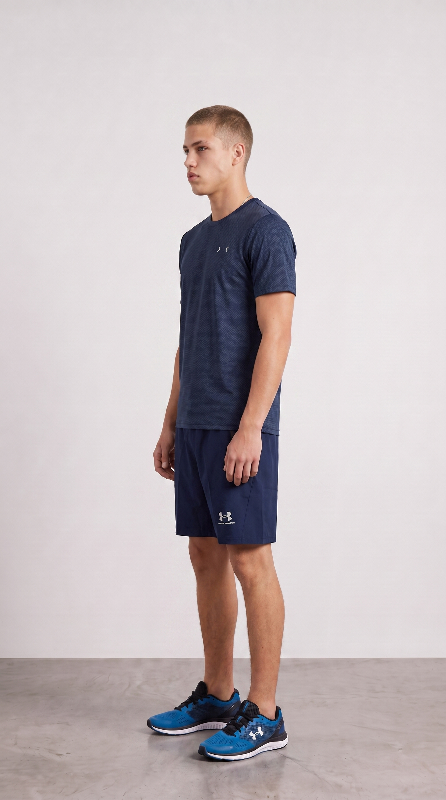 Under Armour Navy Blue Sports Set
