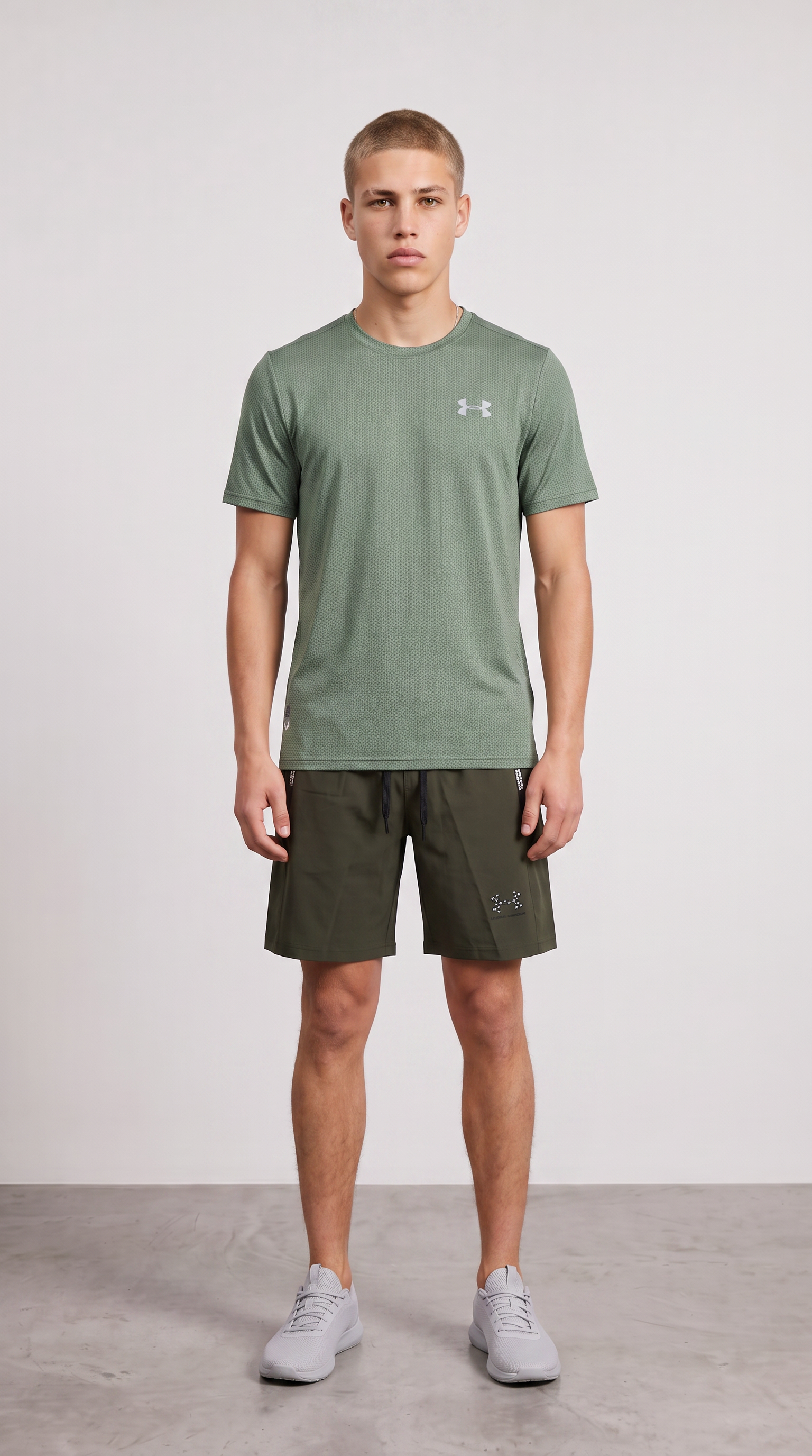 Under Armour Olive Green Sports Set