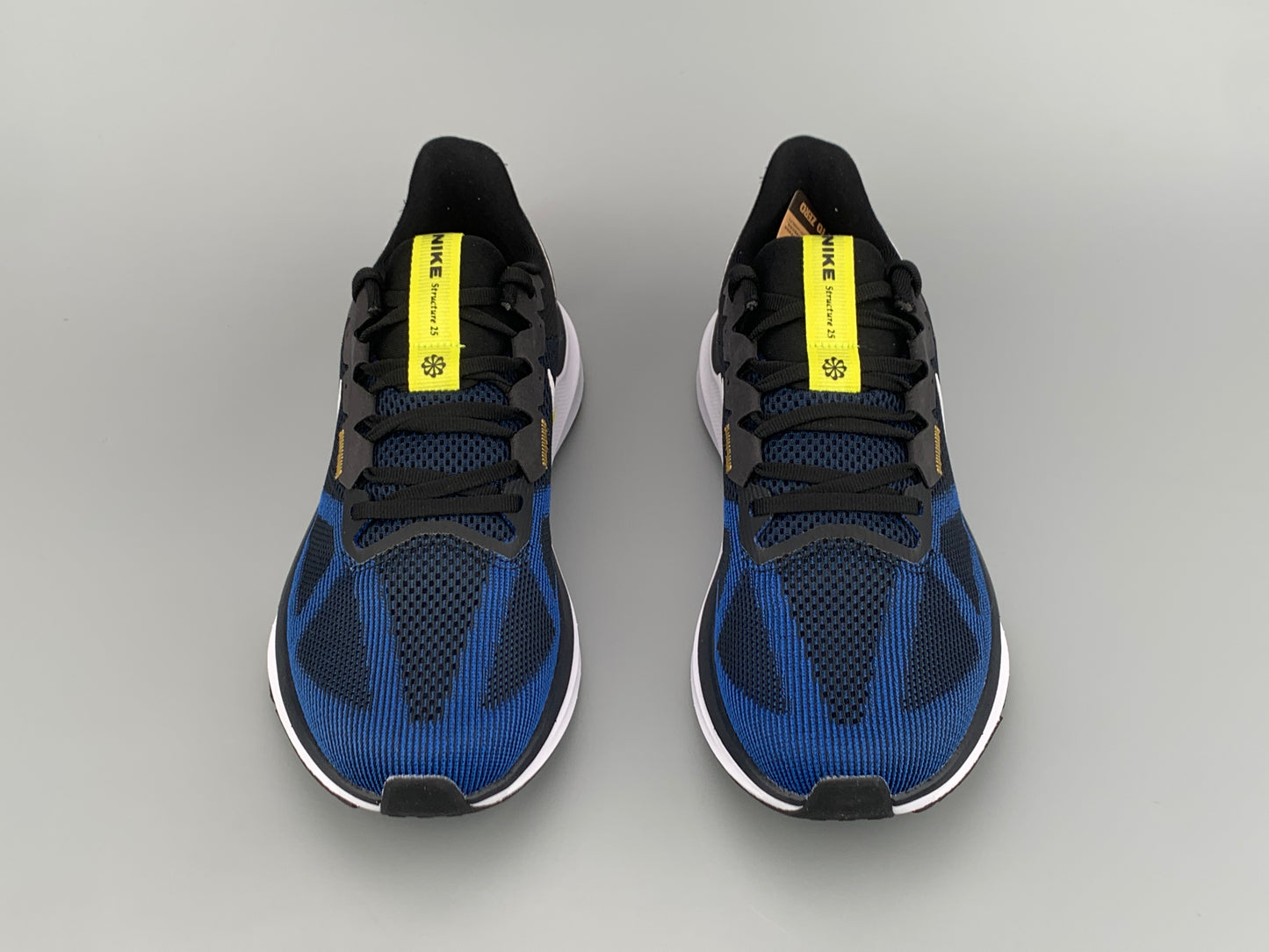 Nike Structure 23 Running Shoes - Blue/Black/Yellow