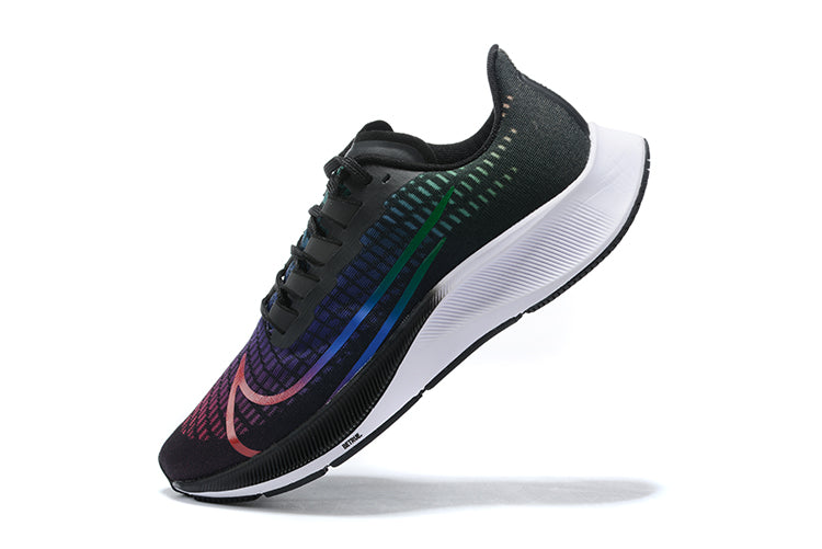 Nike Air Zoom Pegasus 37 Men’s Running Shoes – Black/Multicolor Gradient