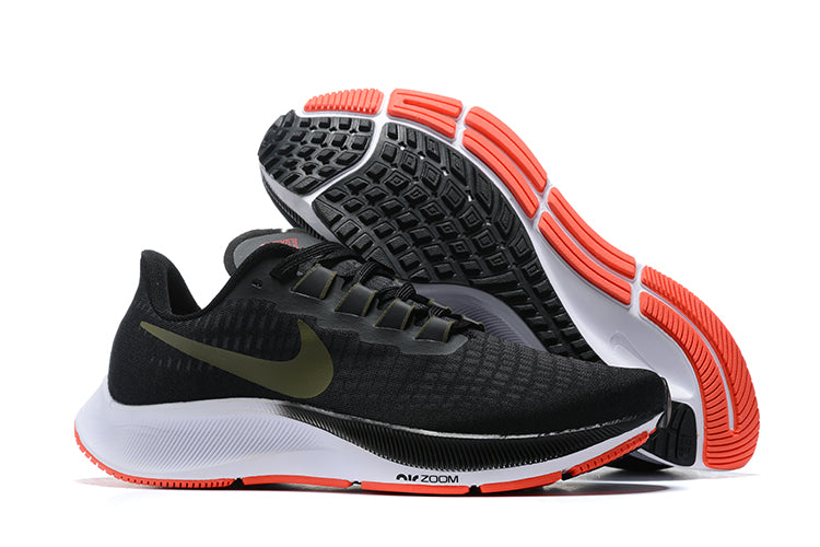 Nike Air Zoom Pegasus 37 Running Shoes - Black/Anthracite/Red