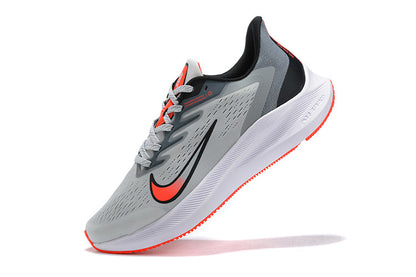 Nike Men’s Air Zoom Winflo 8 Running Shoes – Grey/Orange