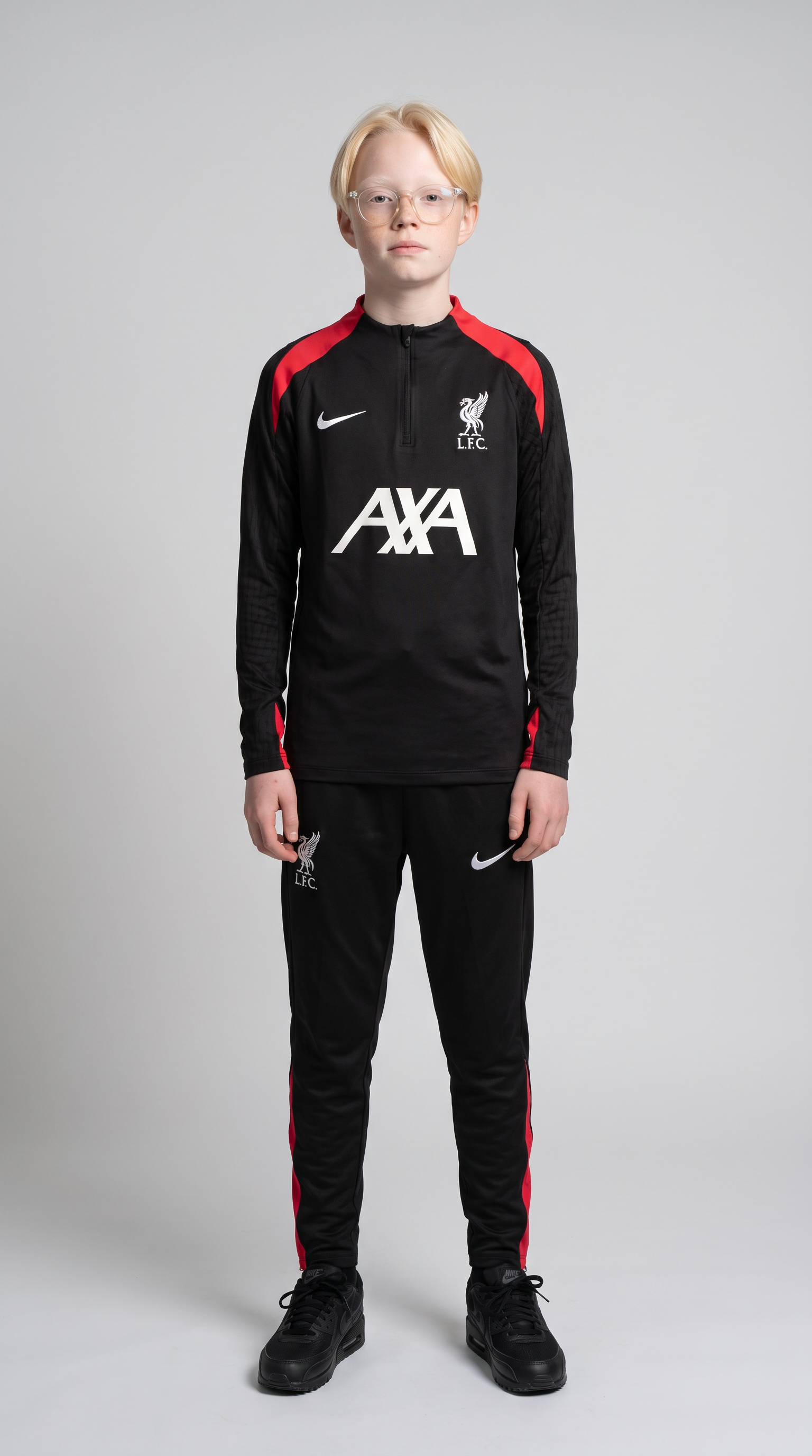 Liverpool Kids Trainingspak Zwart