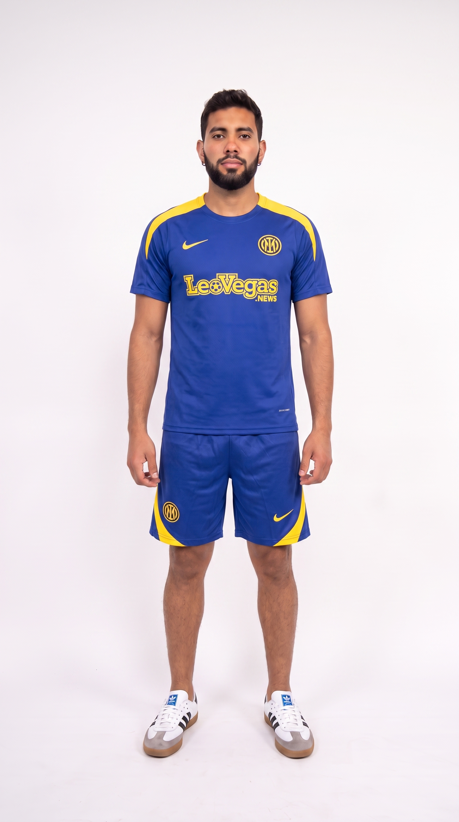 Inter Milan Shirt+Short Set Blauw