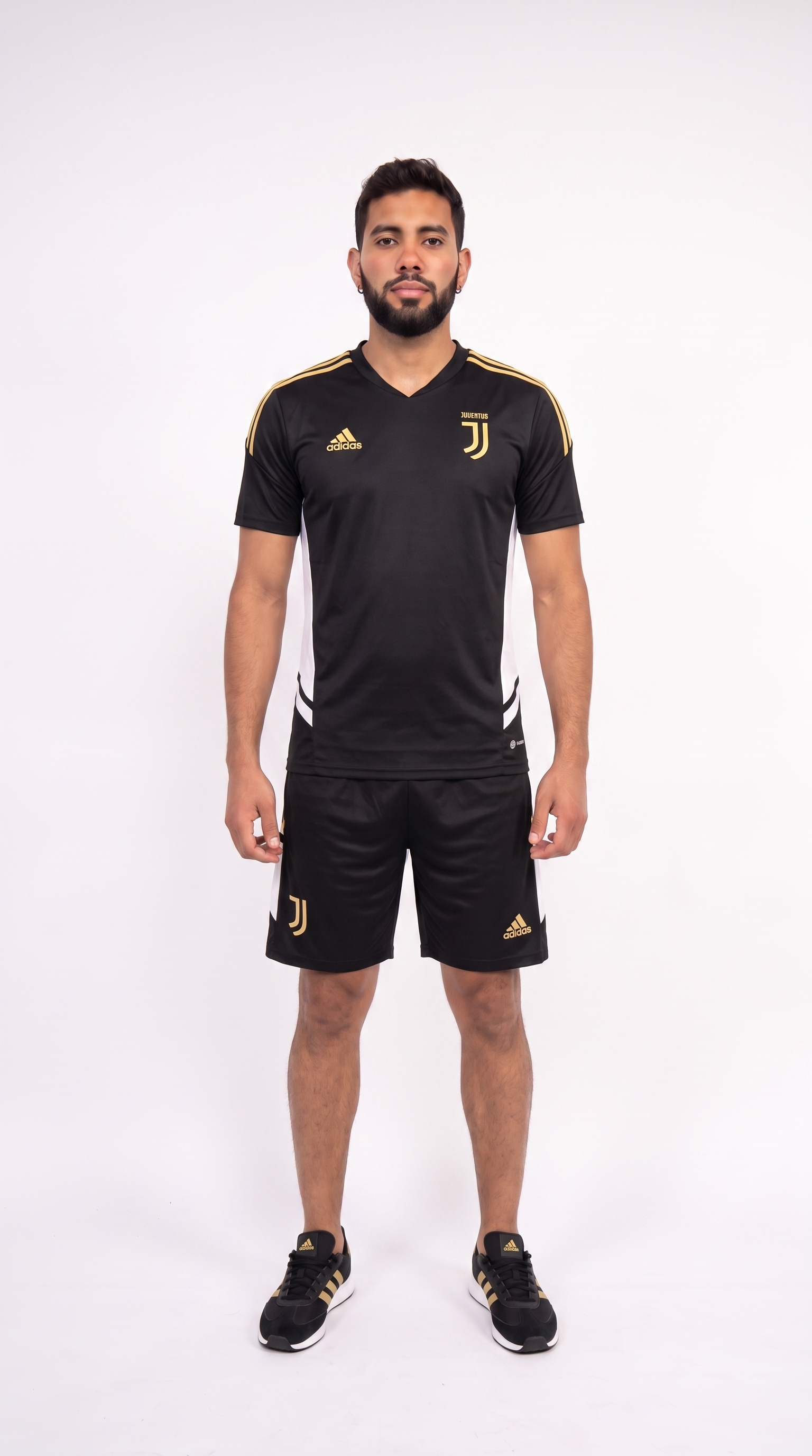 Juventus Shirt+Short Set Zwart