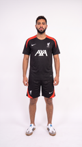 Liverpool Shirt+Short Set Zwart