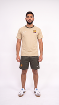 Barcelona Shirt+Short Set Beige
