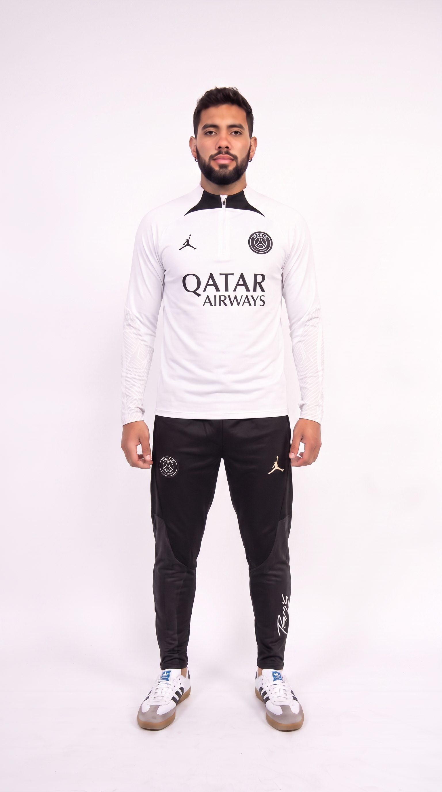 PSG Trainingspak Wit/Zwart