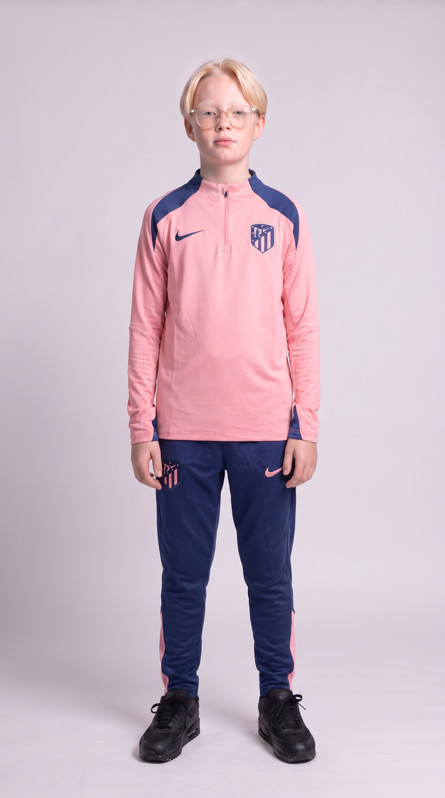 Atletico Madrid Kids Trainingspak Roze