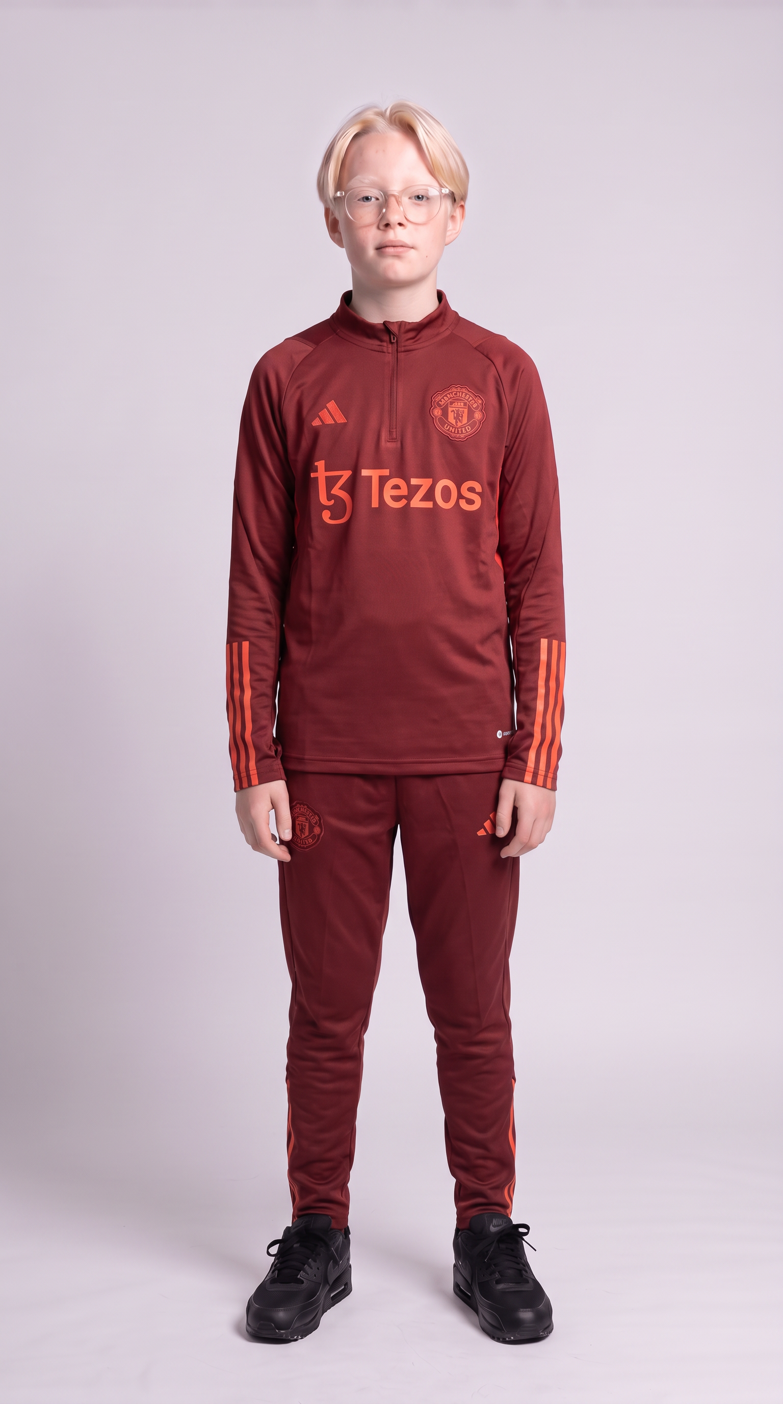 Man United Kids Trainingspakken Rood