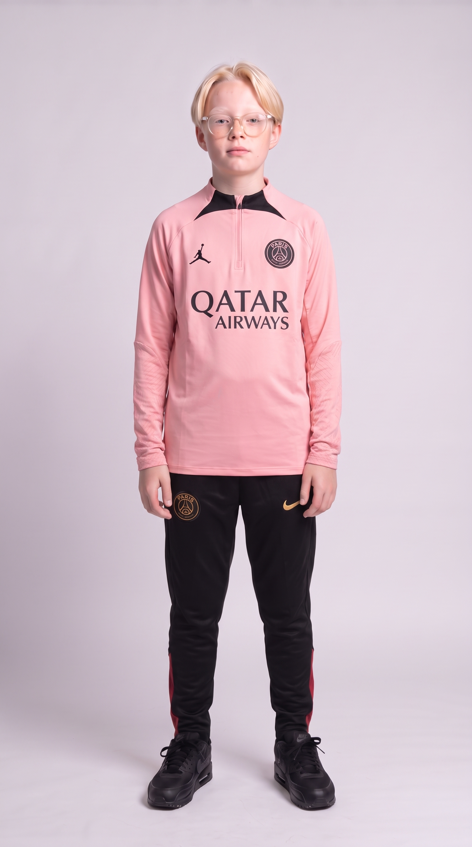 PSG Kids Trainingspak Roze/Zwart