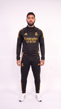 Real Madrid Trainingspak Zwart/Goud