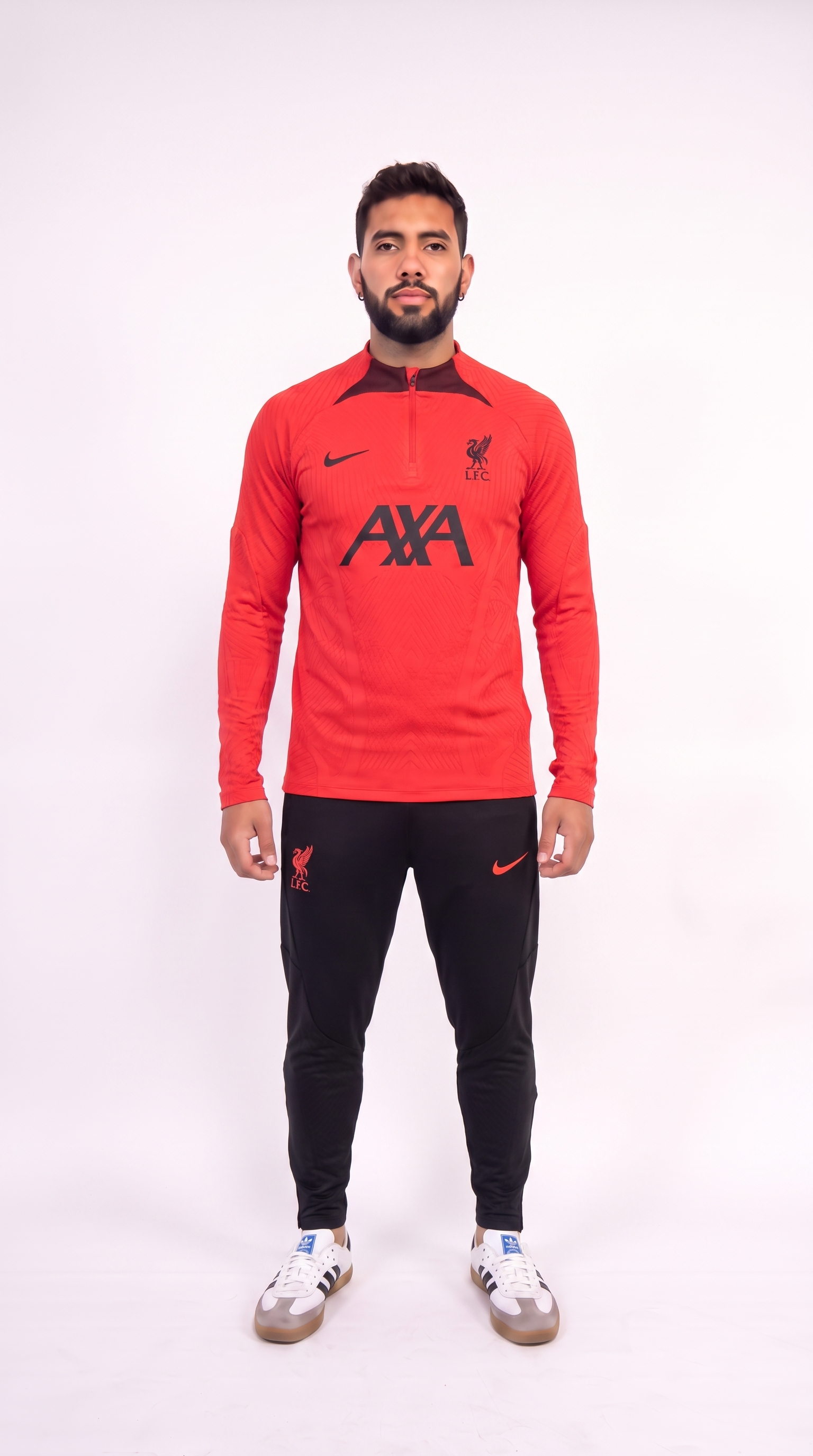 Liverpool Longsleeve Set Rood